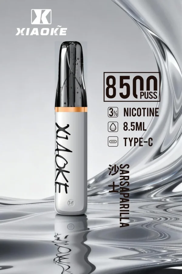 XIAOKE 梟客 8500口拋棄式電子煙｜大容量規格設計 輕巧機身搭配長效使用體驗
