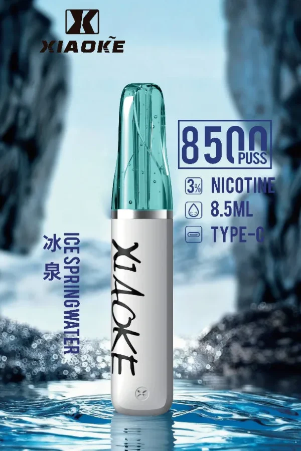 XIAOKE 梟客 8500口拋棄式電子煙｜大容量規格設計 輕巧機身搭配長效使用體驗
