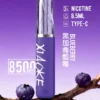 XIAOKE 梟客 8500口拋棄式電子煙｜大容量規格設計 輕巧機身搭配長效使用體驗