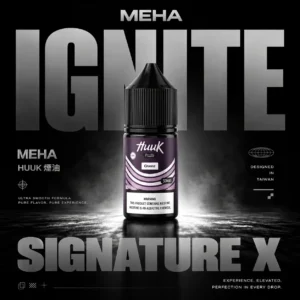 MEHA 魅嗨 HUUK 煙油30ml｜大容量規格設計 30ml巨量裝搭配多元口味系列體驗