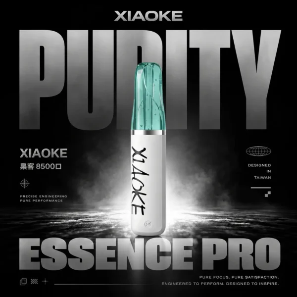 XIAOKE 梟客 8500口拋棄式電子煙｜大容量規格設計 輕巧機身搭配長效使用體驗