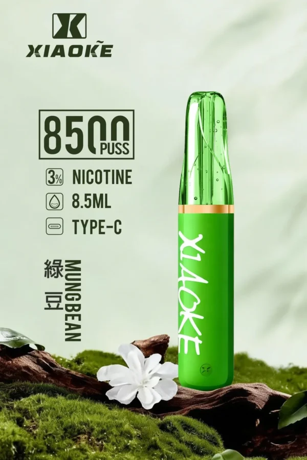 XIAOKE 梟客 8500口拋棄式電子煙｜大容量規格設計 輕巧機身搭配長效使用體驗