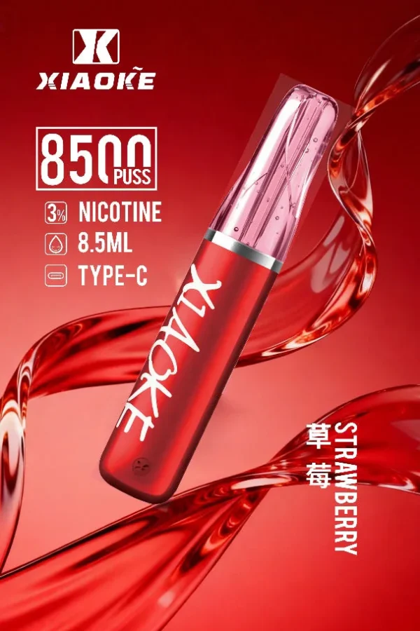 XIAOKE 梟客 8500口拋棄式電子煙｜大容量規格設計 輕巧機身搭配長效使用體驗
