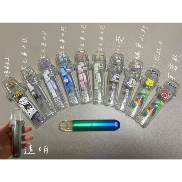 sp2s-case-cover 一代通用主機保護套|透明卡通貼圖設計 防刮防撞搭配個性化外觀裝飾